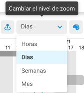 Cambiar nivel de zoom