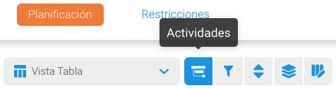 Filtro Actividades